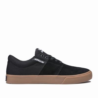 Supra STACKS II VULC - Miesten Tennarit - Mustat